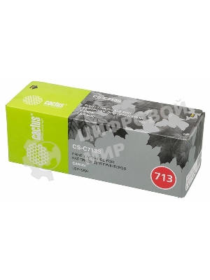 Картридж лазерный Cactus CS-C713S черный (2000 стр.) для Canon i-SENSYS LBP3250