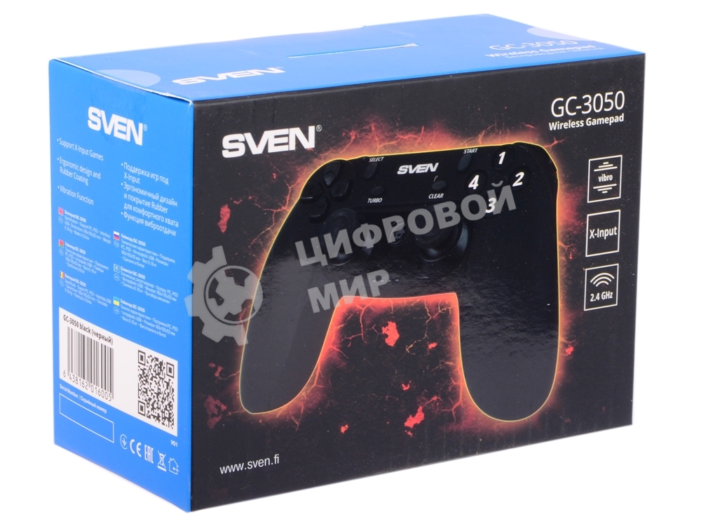 Геймпад беспроводной SVEN GC-3050 SV-016005