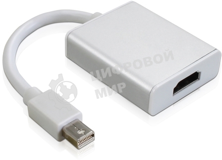Адаптер-переходник Greenconnect Apple mini DisplayPort 20M > HDMI 19F (GCR-MDP2HD2)