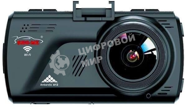 Видеорегистратор Sho-Me A12-GPS/GLONASS WI-FI черный 5Mpix 1296x2304 1080p 140гр. GPS Ambarella A12