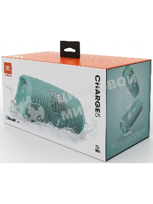 Портативная акустика JBL Charge 5, бирюзовый