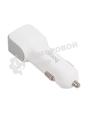 Авто ЗУ/HOCO HC-78005 Z23/2 USB/Выход: 12W/белый
