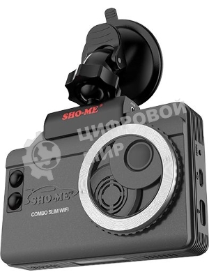 Видеорегистратор Sho-Me Combo Slim WiFi, 3840x2160, 3.5
