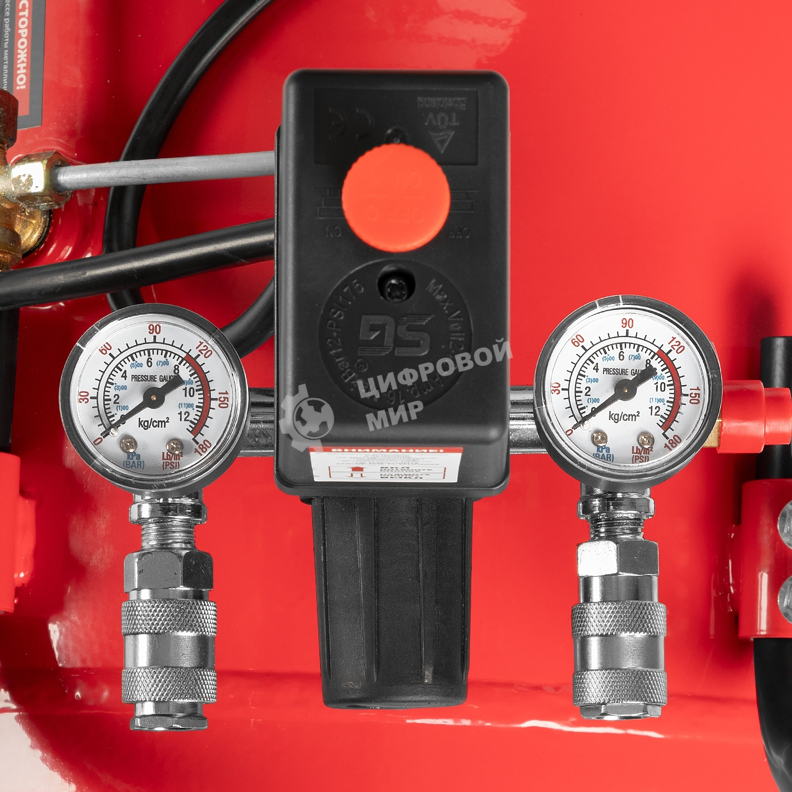 Компрессор воздушный КК-2200/100, 2,2 кВт, 350 л/мин, 100 л, прямой привод, масляный MTX