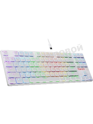 Клавиатура беспроводная Redragon Anubis беспроводная, USB, Bluetooth/Радиоканал, белый