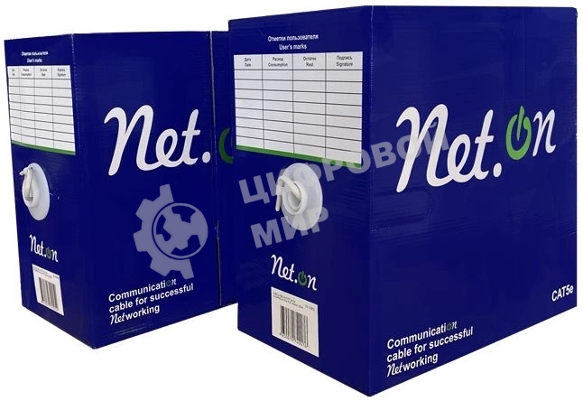 Кабель FTP 4х2х24AWG кат.5 омедн. 305м (м) Net.on 01-1001