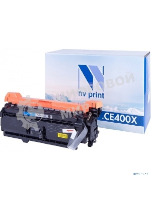 Картридж лазерный NVPrint совместимый HP CE400X черный для CLJ Color M551 (11000k)