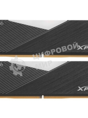Оперативная память XPG Lancer, DDR5, 32GB (2x16GB), 6000MHz, CL30, DIMM, с радиаторами, RGB, серебристый