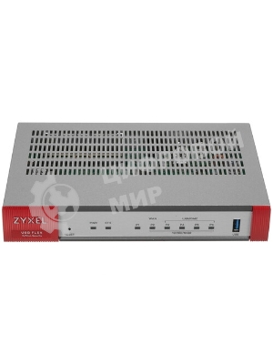 Межсетевой экран Zyxel USG FLEX 50HP, 1xRJ-45: 1G PoE+ (LAN/WAN), 4xRJ-45: 1G (LAN/WAN), 1xUSB3.0 **