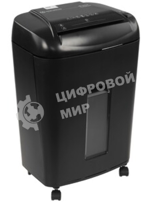 Шредер New United AT-8Md (секр.P-5)/фрагменты/8лист./28лтр./скрепки/скобы/пл.карты