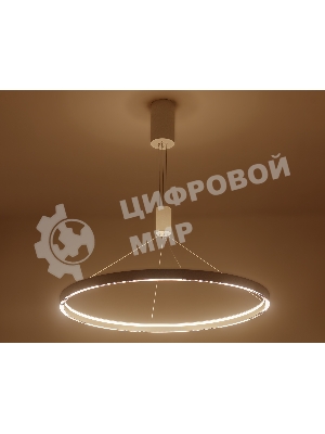 Подвесной светодиодный светильник Ambrella light FL5855 WH белый 40W 3000K/4200K/6400K D800*860 (без ПДУ)