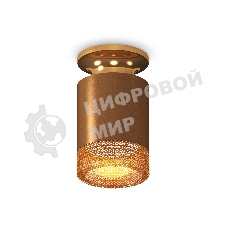 Светильник Ambrella Light XS6304131 SCF/PYG/CF кофе песок/золото желтое полированное/кофе MR16 GU5.3 (N6905, C6304, N6154)