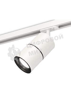 Светильник Ambrella light XT7401010 SWH/PBK белый песок/черный полированный MR16 GU5.3 (A2536, C7401, A2071, C7401, N7011)
