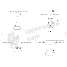 TN6760 BR латунь IP44 GX53 max 15W D105*33