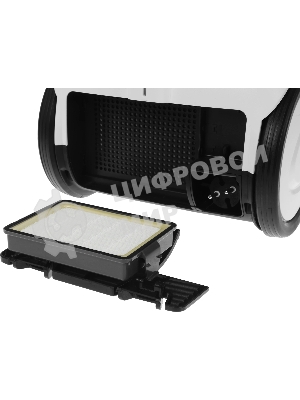Пылесос Karcher VC 2 белый/черный, 400/700 Вт, уборка сухая, пылесборник мешок 2.8 л