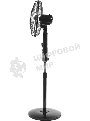 Вентилятор Centek CT-5022 чёрный, напольный, 55 Вт, 3 скорости, 43 см