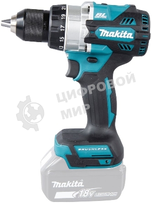 Дрель-шуруповерт Makita DHP486Z, 18 В, 0 Ач, 130 Нм, бесщеточный, ударный
