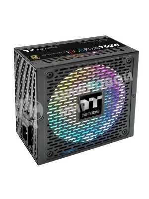 Блок питания Thermaltake Toughpower iRGb PLUS 750W RTL (PS-TPI-0750F3FDGE-1), 750Вт, 80 PLUS Gold, 140мм, модульный, черный