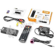 Ресивер DVB-T2 Cadena CDT-2311 MINI черный