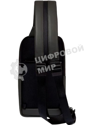 Рюкзак слинг Piquadro Corner 2.0 CA6466C2OW/N полиэстер черный