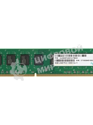 Оперативная память Apacer, DDR3, 8Gb (1x8Gb), 1600MHz, CL11, DIMM