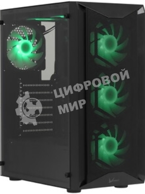 Корпус Formula Air Power G1 Plus черный без БП ATX 6x120mm 3x140mm 1xUSB2.0 1xUSB3.0 1xUSB3.1 audio bott PSU