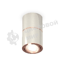 Светильник Ambrella Light XS7405080 PSL/PPG серебро полированное/золото розовое полированное MR16 GU5.3