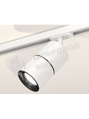 Светильник Ambrella light XT7401010 SWH/PBK белый песок/черный полированный MR16 GU5.3 (A2536, C7401, A2071, C7401, N7011)