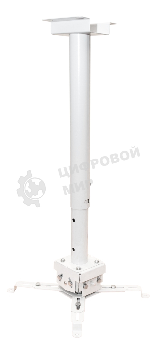 Крепление для проектора, с круглой штангой 150 см, цв. белый