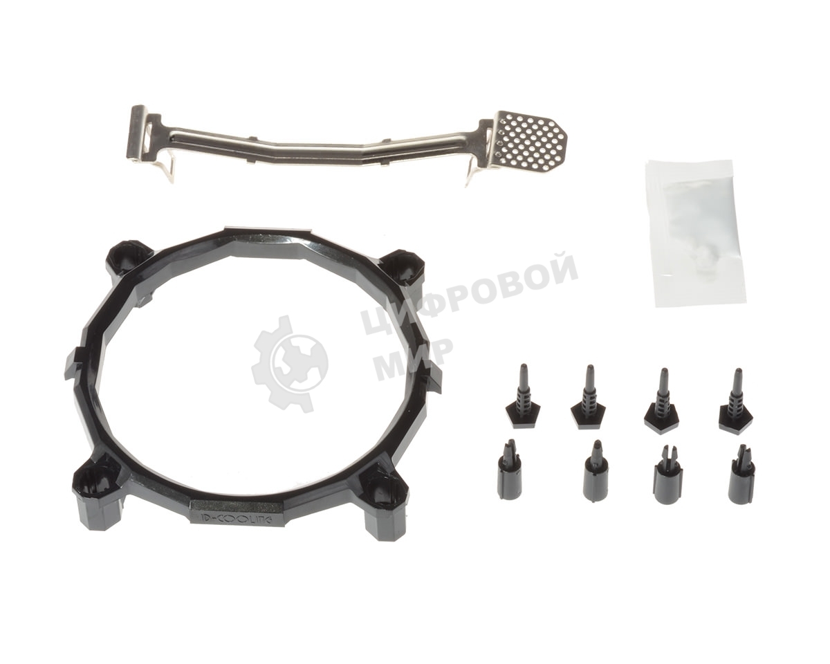 Кулер для CPU ID-Cooling DK-03 серебристый/черный 120мм 1600rpm 26db 100W 63мм