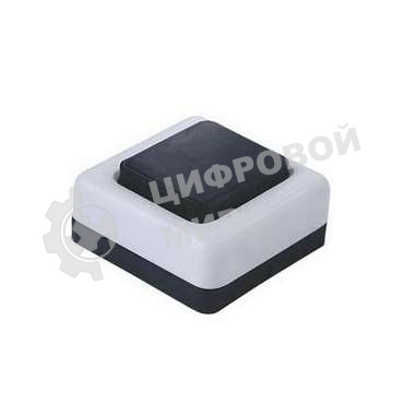 Кнопка звонка бел. корп. черный кнопка БЕЛТИЗ А1-0.4-001