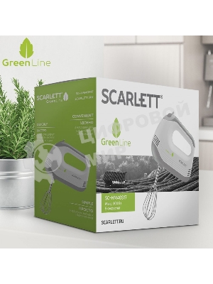 Миксер ручной Scarlett SC-HM40S17 белый