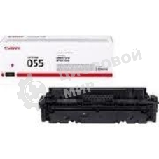 Картридж лазерный Canon 055 M (3014C002) пурпурный (2100 стр.) для Canon i-SENSYS серий MF740, LBP660