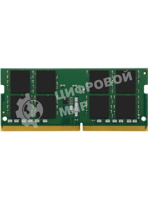 Оперативная память Kingston ValueRAM, DDR4, 32GB (1x32GB), 3200MHz, CL22, SO-DIMM