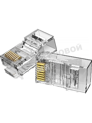 Коннектор Vention RJ45 (8p8c), cat. 6, под витую пару (10 шт.)