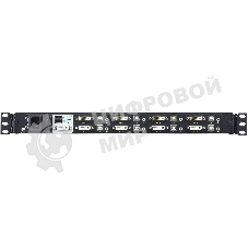 Квм переключатель ATEN Single Rail 8-Port DVI FHD LCD KVM Switch