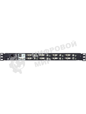 Квм переключатель ATEN Single Rail 8-Port DVI FHD LCD KVM Switch
