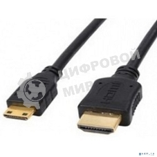 Кабель Exegate HDMI to miniHDMI (19M -19M) 1м, ver1.4, позолоченные контакты