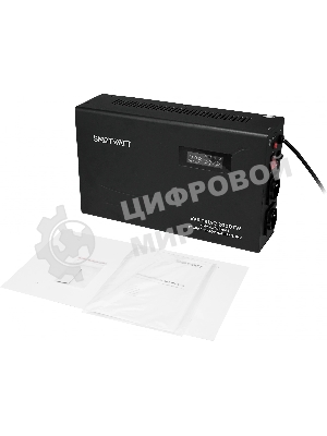 Стабилизатор напряжения Smartwatt AVR Triac 2000TW 2000ВА черный