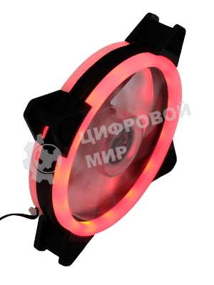 Вентилятор для корпуса Gembird черный, 120 мм, 1200 об/мин, 20.5 дБ, 3 pin