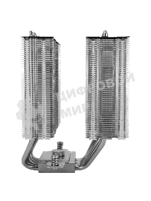 Кулер для процессора Thermalright Royal Knight 120 SE (4-pin PWM, 155мм, Ni/Cu, 6x6мм, 2x120мм, 66.17CFM/59CFM, 25.6dBA/26.1dBA, 1500RPM/1800RPM, S: 1200, 1700, 1851, 115X, AM4, AM5, silver, black)