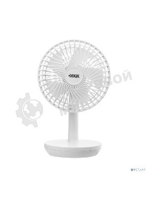 Вентилятор настольный DUX 60-0214 USB, белый, 6 Вт