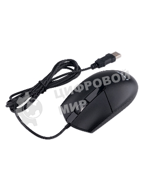 Комплект клавиатура+мышь Gembird KBS-9050L проводной, USB, 1000 DPI, чёрный