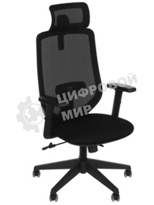 Кресло руководителя Бюрократ MC-511N-H черный Elastic-102 сетка/ткань крестов. пластик