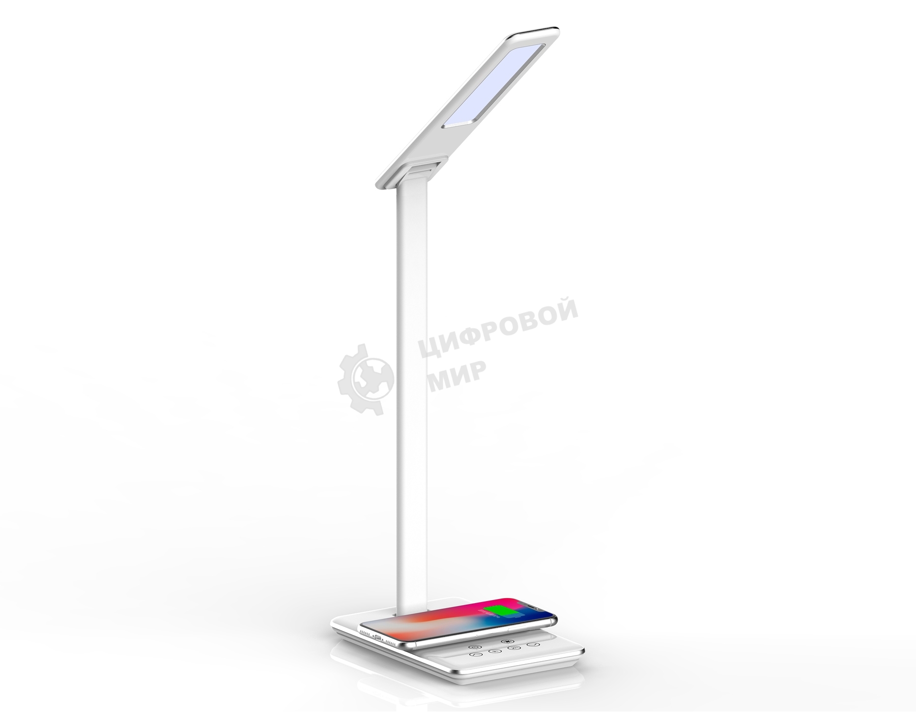 Светодиодная настольная лампа Ambrella light DE581 WH белый LED 2700-6400K 6W
