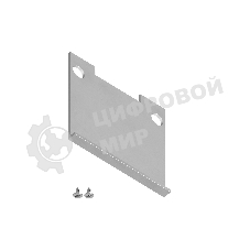Заглушка для накладного алюминиевого профиля GP8470 SL серебро 25*25