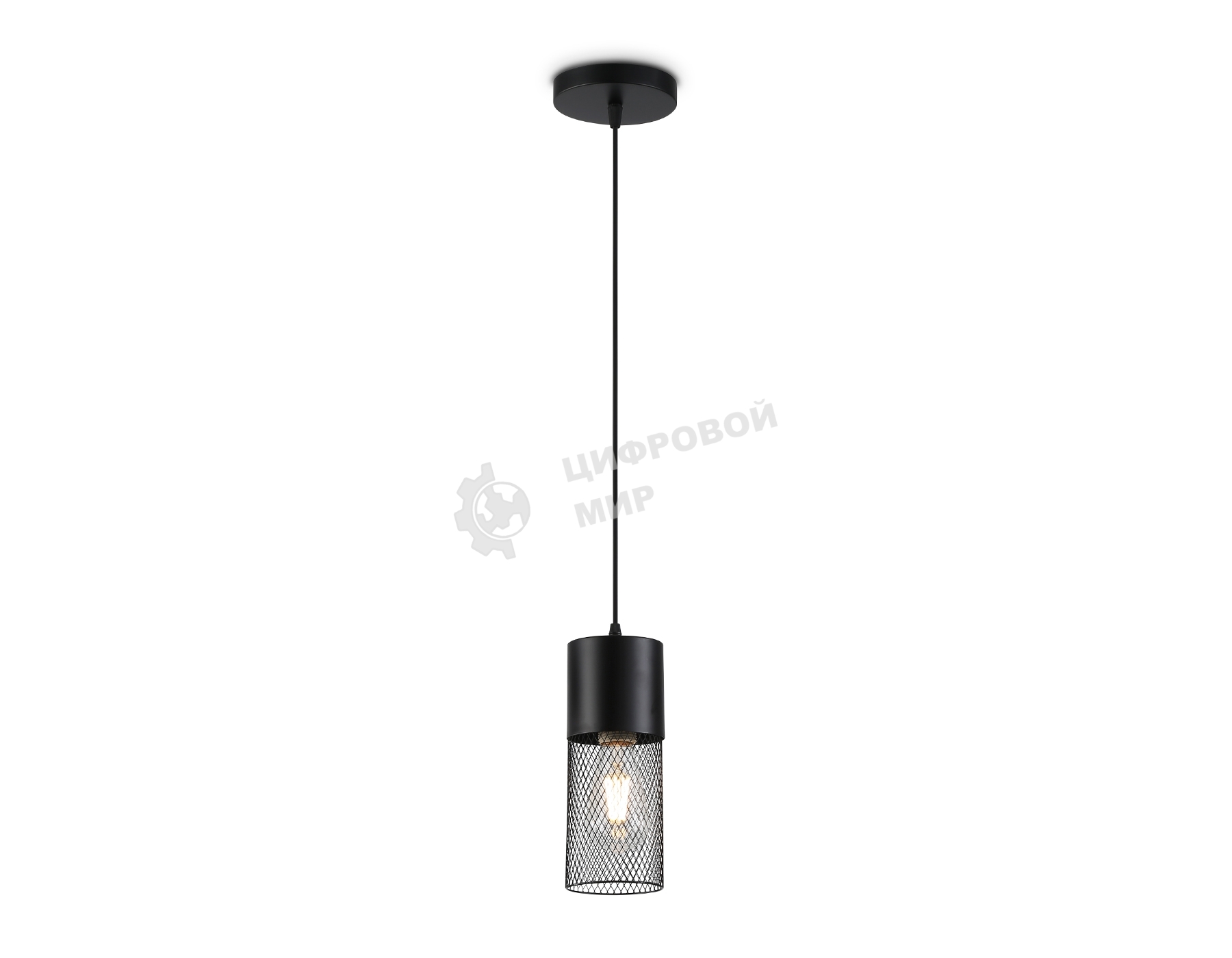 Светильник Ambrella light TR8500 BK черный E27 max 60W D100*1000