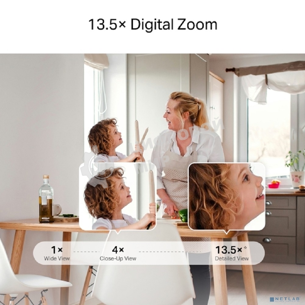 Камера Pan/Tilt AI Home Security Wi-Fi Camera
