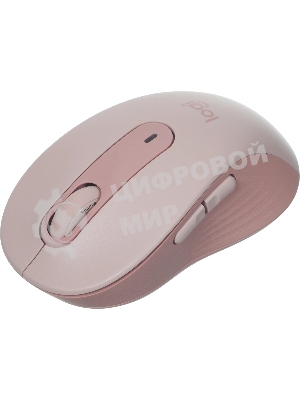 Мышь беспроводная Logitech Signature M650 розовый, 4000 dpi, радиоканал, Bluetooth, USB, кнопки - 5