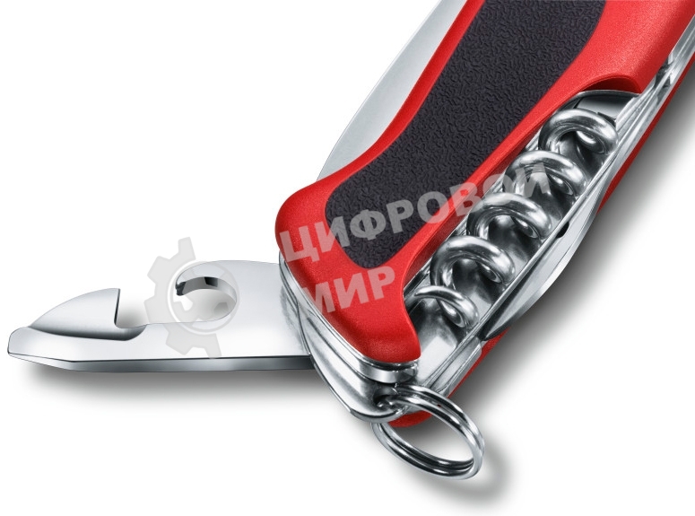Нож перочинный Victorinox RangerGrip 61 (0.9553.MC) 130мм красный/черный карт.коробка